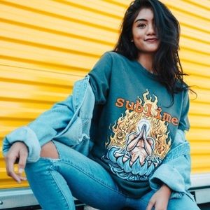 Sublime Fire Vintage 70s Rock Graphic Tee